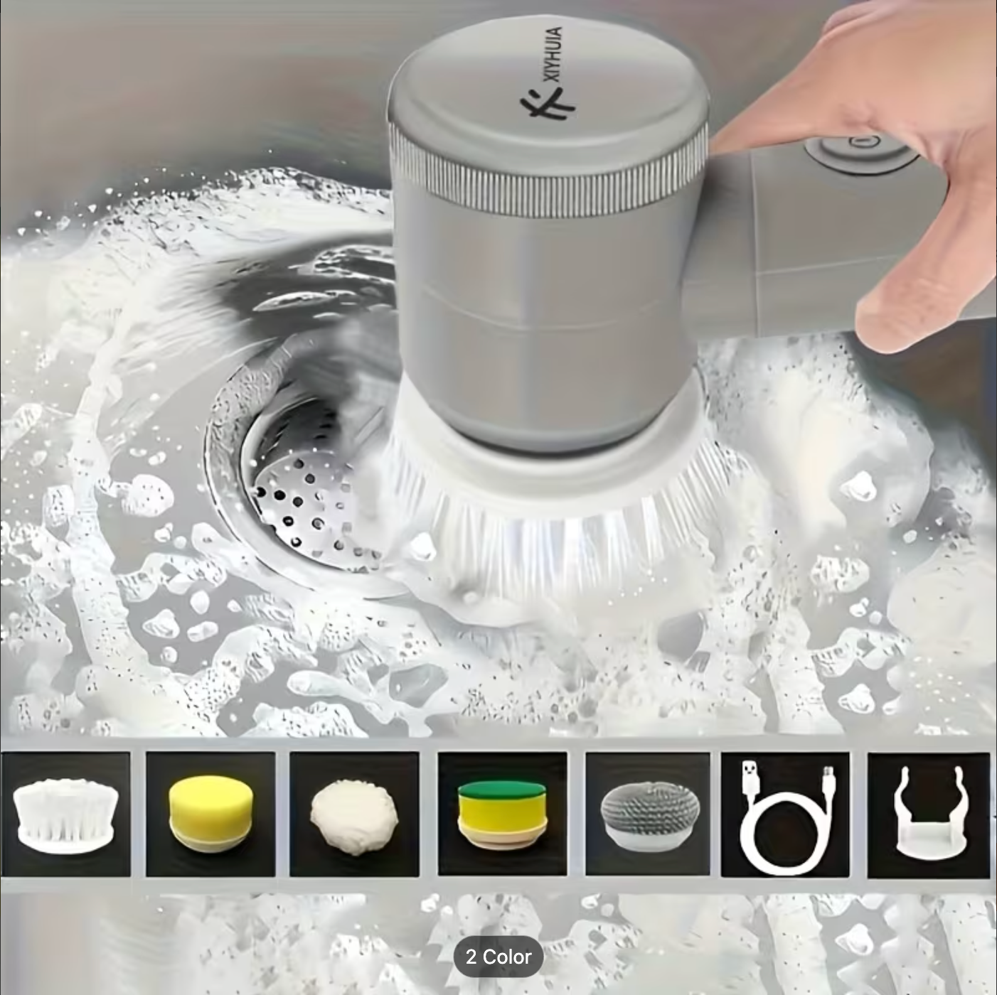 Lekker Life TM Electric scrubber